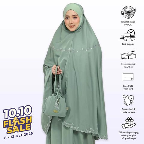 03_Telekung TCO Signature Tulip Moss Sage