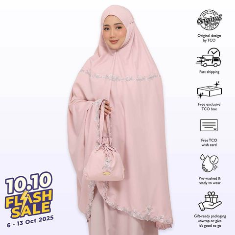 05_Telekung TCO Signature Tulip Blush Rose