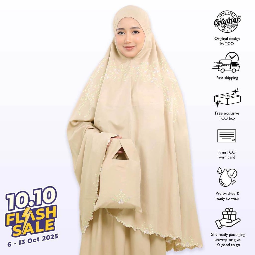 03_Telekung TCO Melor Caramel