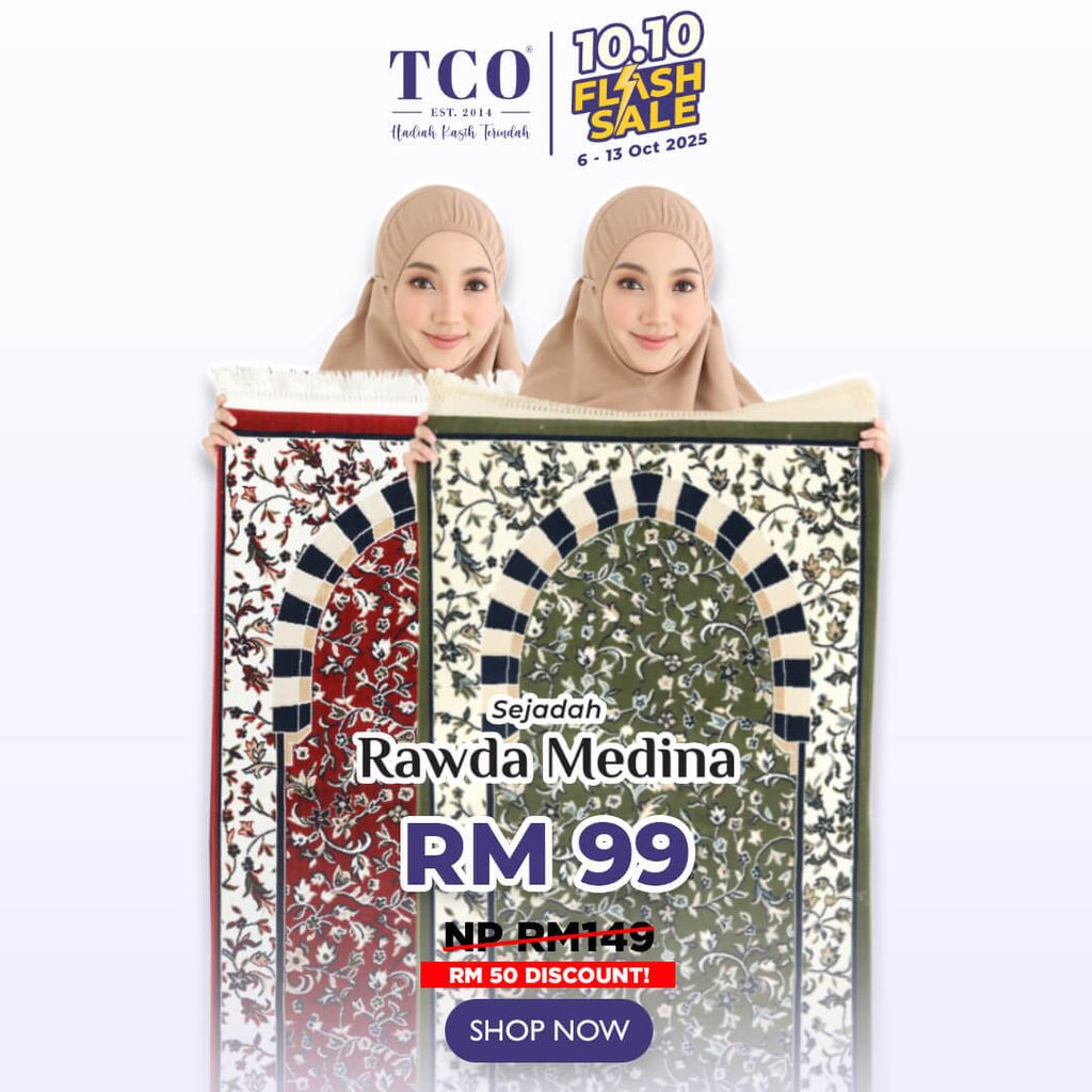 Sejadah Rawda Medina by TCO - IG Post