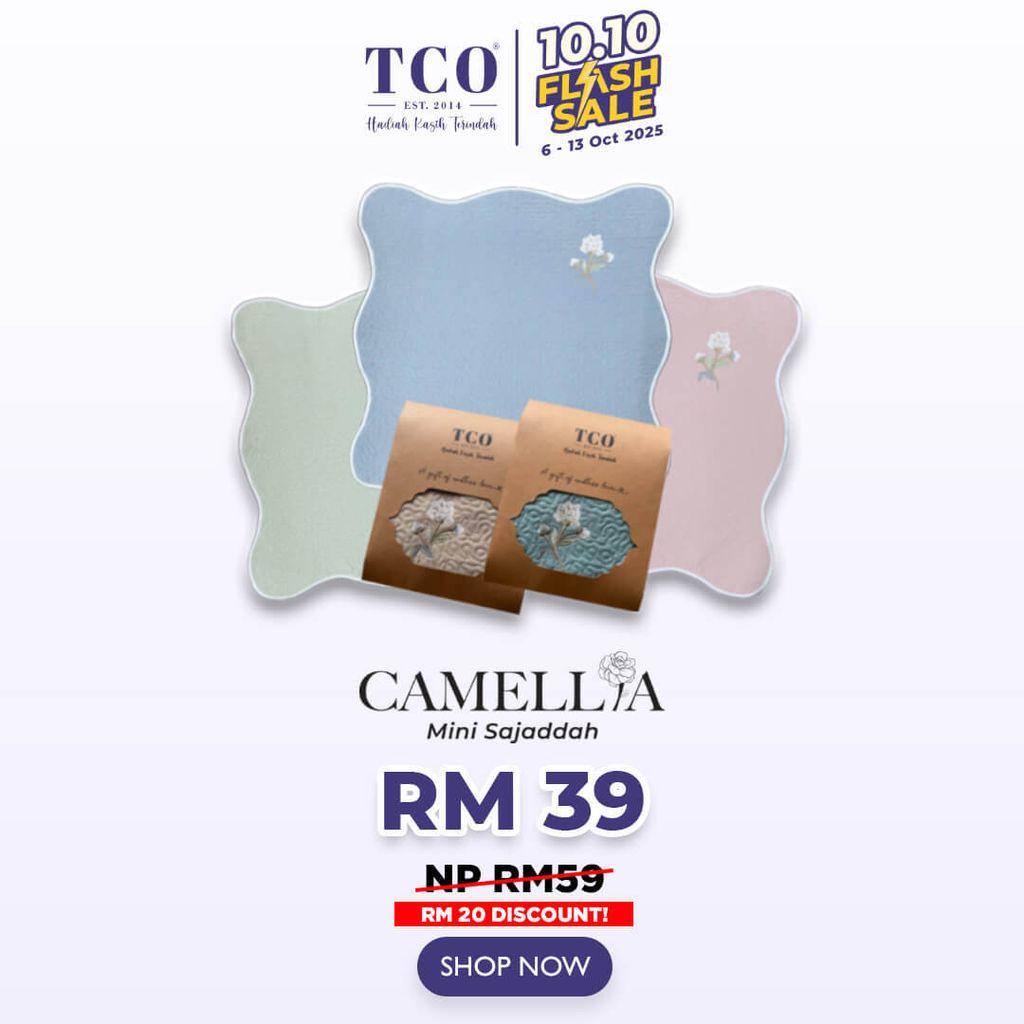 Camellia Mini Sajaddah by TCO - IG Post