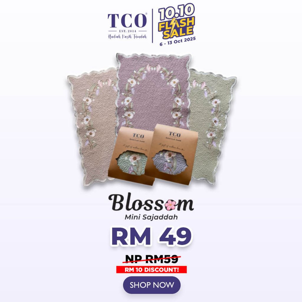 Blossom Mini Sajaddah by TCO - IG Post