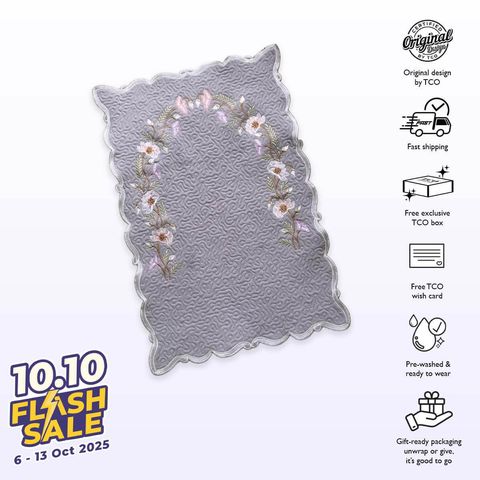 01_TCO Blossom Mini Sajaddah Gray Lilac