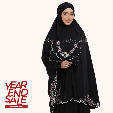 04_Telekung TCO Mekar Luxe Jet Black