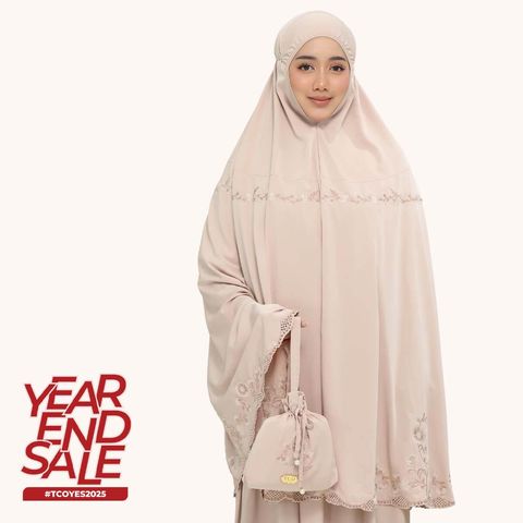 11_Telekung TCO Windy Luxe Almondy Latte
