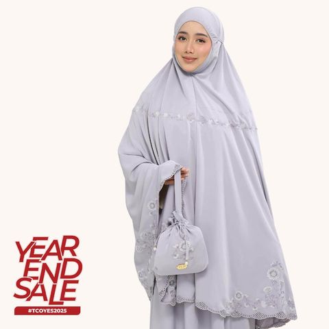08_Telekung TCO Windy Luxe Gray Lilac