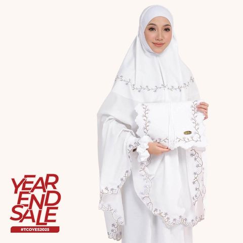 07_Telekung TCO Signature Pesona Pearl White