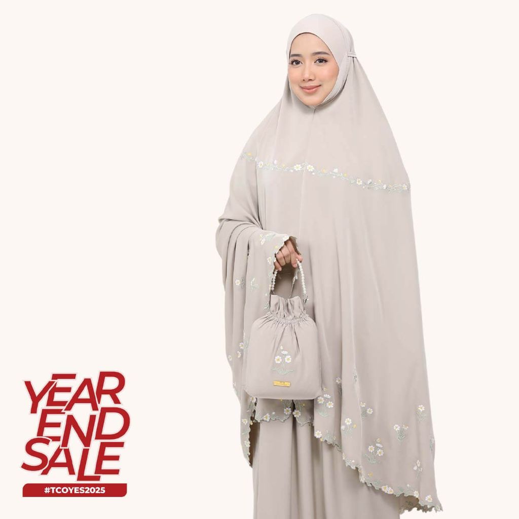 09_Telekung TCO Daisy Luxe Hazel Wood