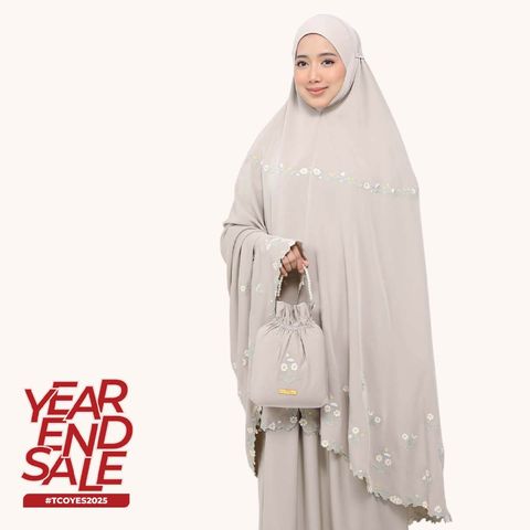 09_Telekung TCO Daisy Luxe Hazel Wood