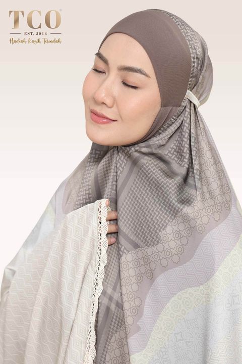 02_Telekung TCO Travel Ezi Linea Limey Green