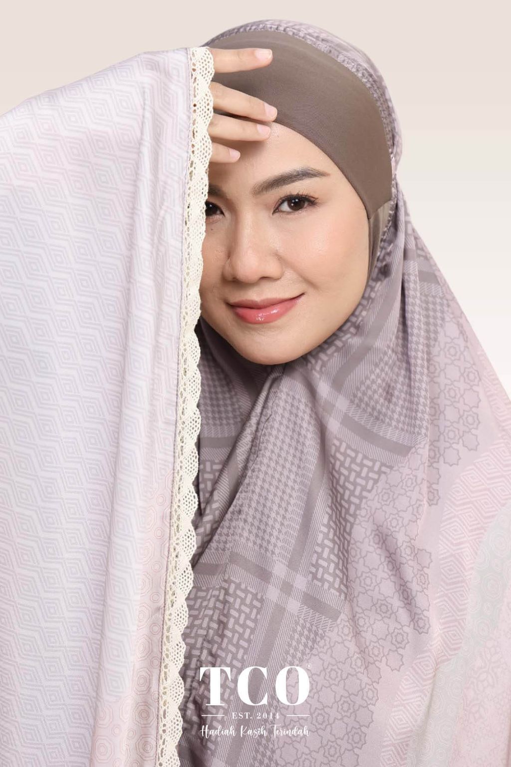 05_Telekung TCO Travel Ezi Linea Pastel Rose