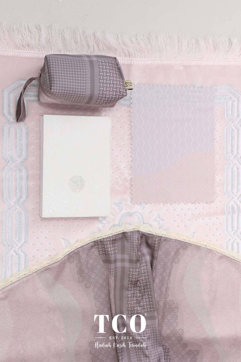 07_Telekung TCO Travel Ezi Linea Pastel Rose