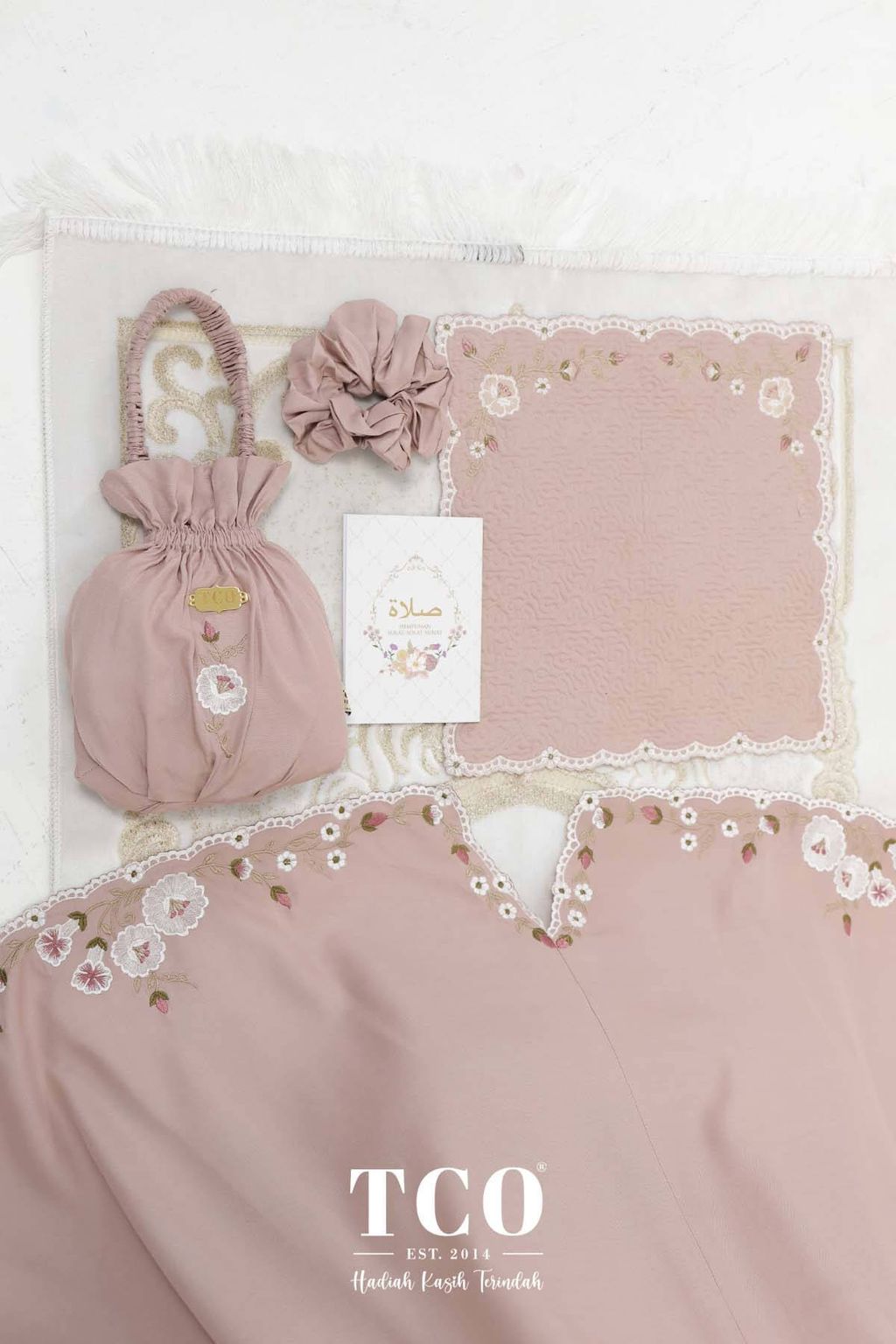 07_Telekung TCO Pearl Yasmine Creamy Mocha