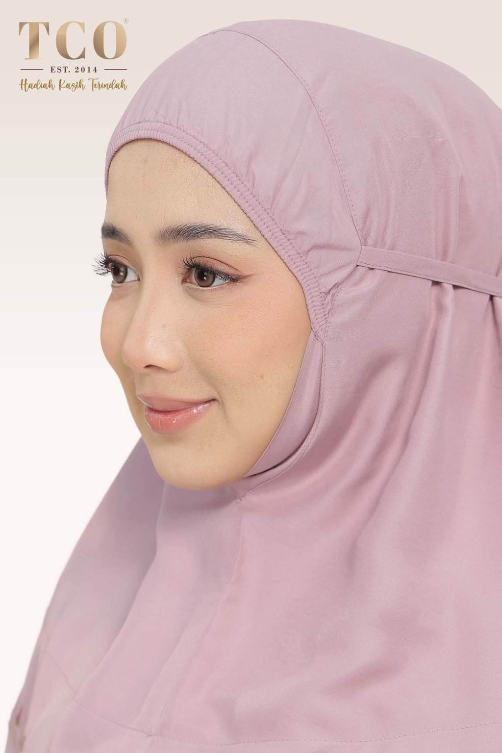 04_Telekung TCO Pearl Yasmine Plum Mauve