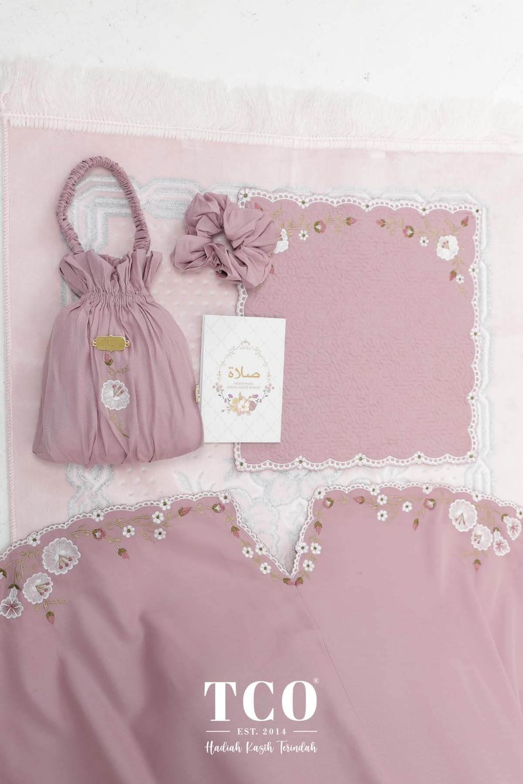 07_Telekung TCO Pearl Yasmine Plum Mauve