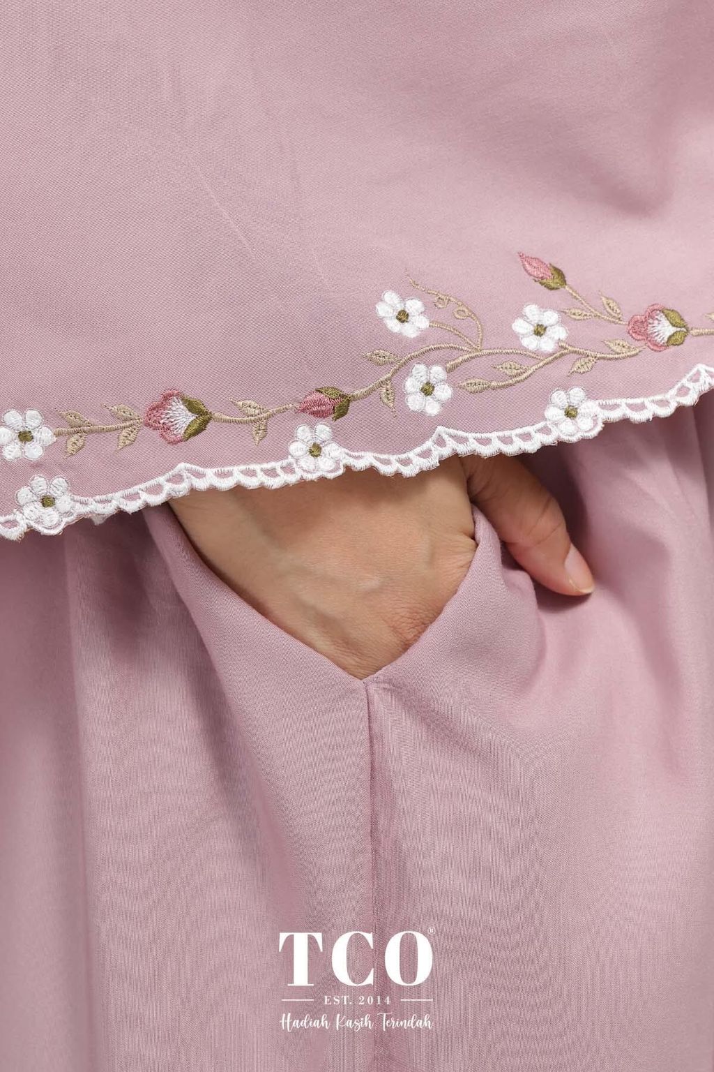 06_Telekung TCO Pearl Yasmine Plum Mauve