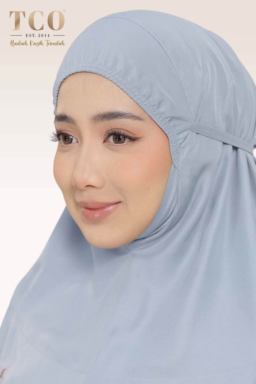 04_Telekung TCO Pearl Yasmine Smoky Bluish