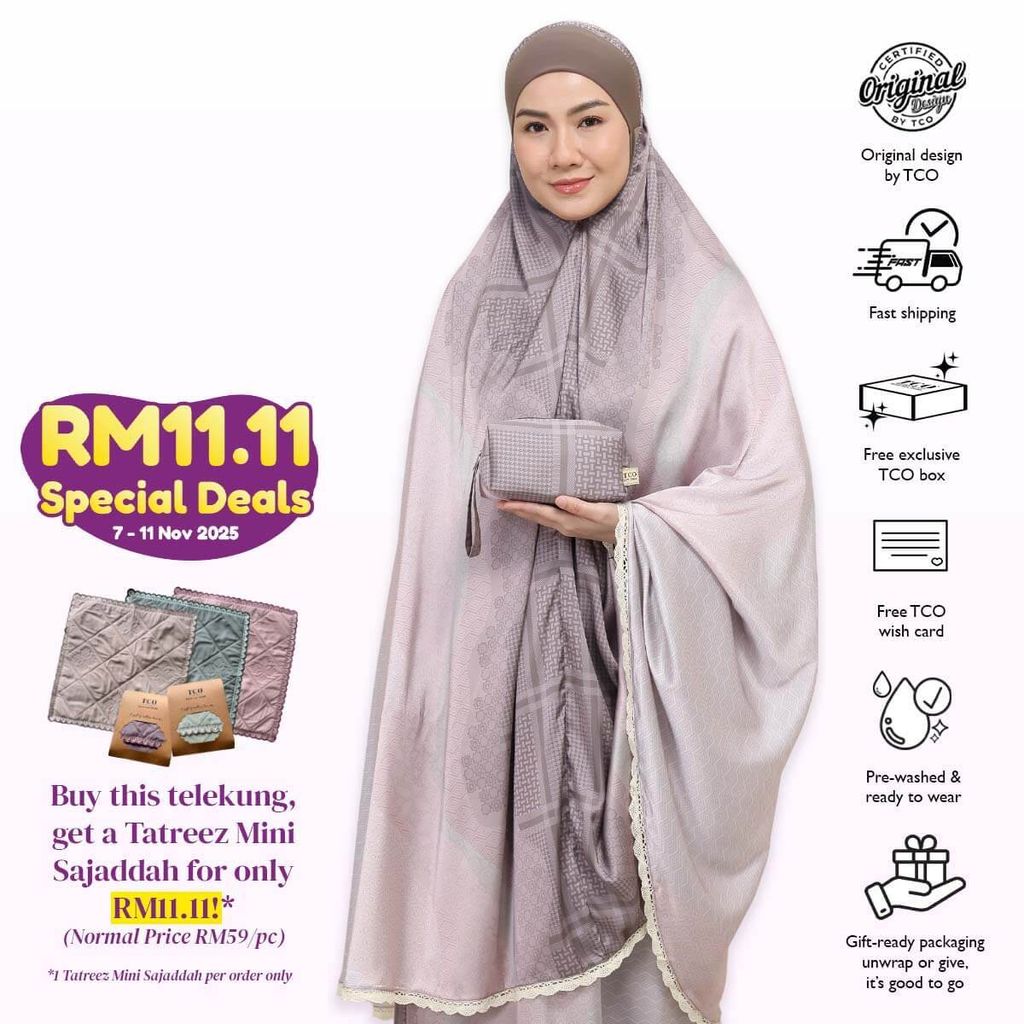 03_Telekung TCO Travel Ezi Linea Pastel Rose