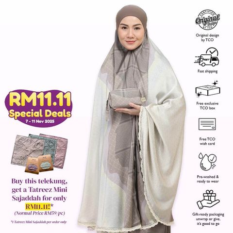 01_Telekung TCO Travel Ezi Linea Limey Green