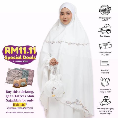 01_Telekung TCO Akira White