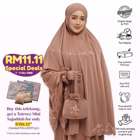 02_Telekung TCO Windy Luxe Burnt Brick