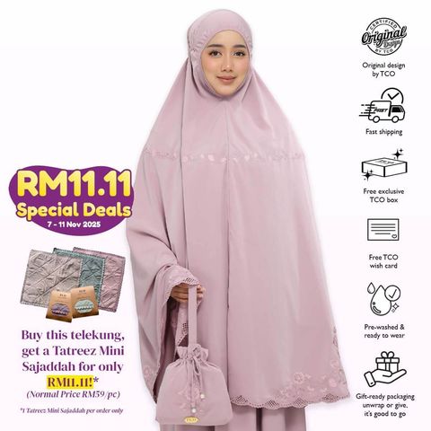 06_Telekung TCO Windy Luxe Dusty Mauve