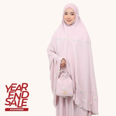 06_Telekung TCO Daisy Luxe Dusty Rose