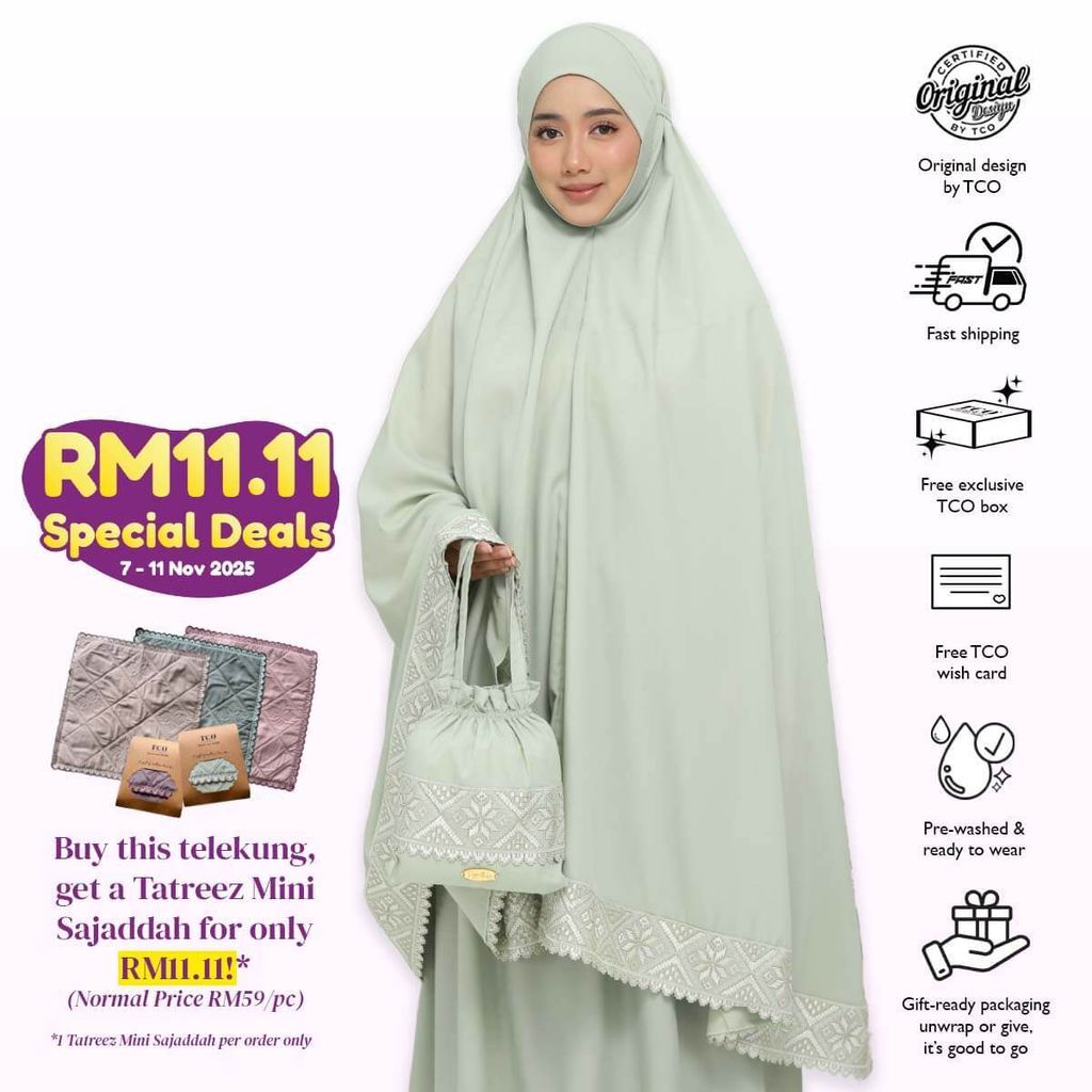 07_Telekung TCO Signature Tatreez Pale Olive