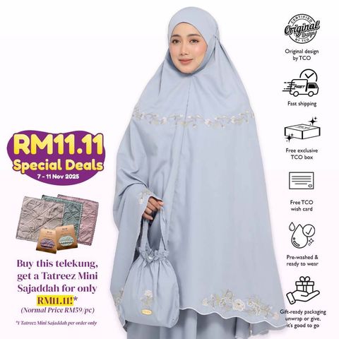 04_Telekung TCO Signature Camellia Grayish Blue