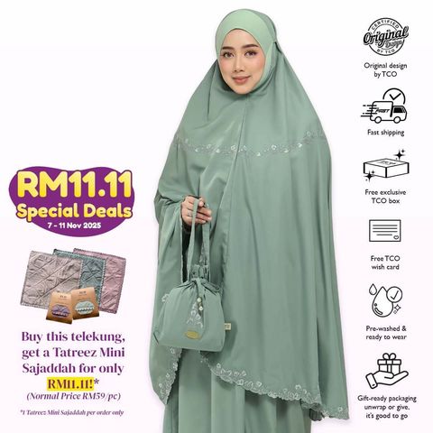 03_Telekung TCO Signature Tulip Moss Sage