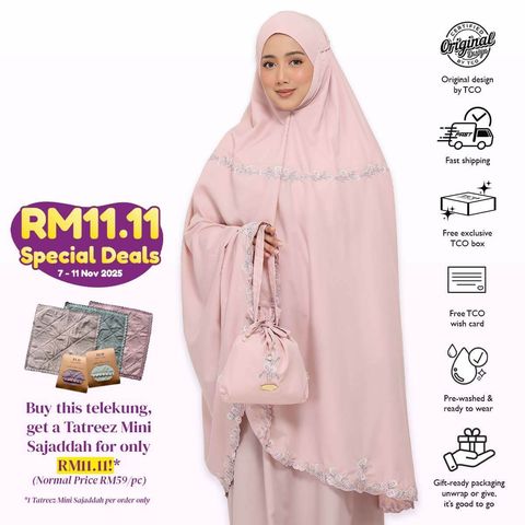 05_Telekung TCO Signature Tulip Blush Rose