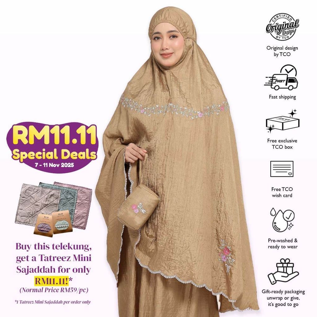 04_Telekung TCO Travel Wander Goldie Sand