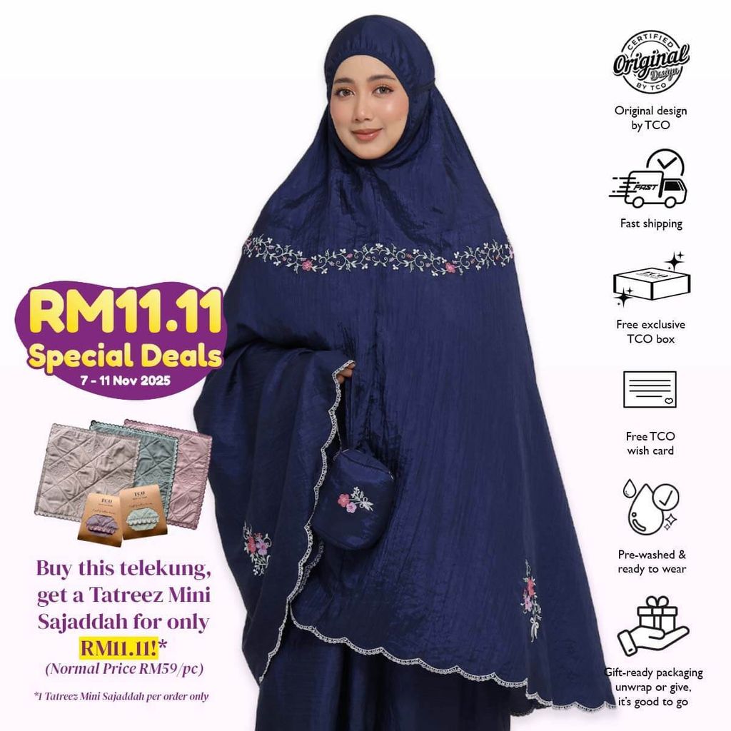 02_Telekung TCO Travel Wander Navy Blue