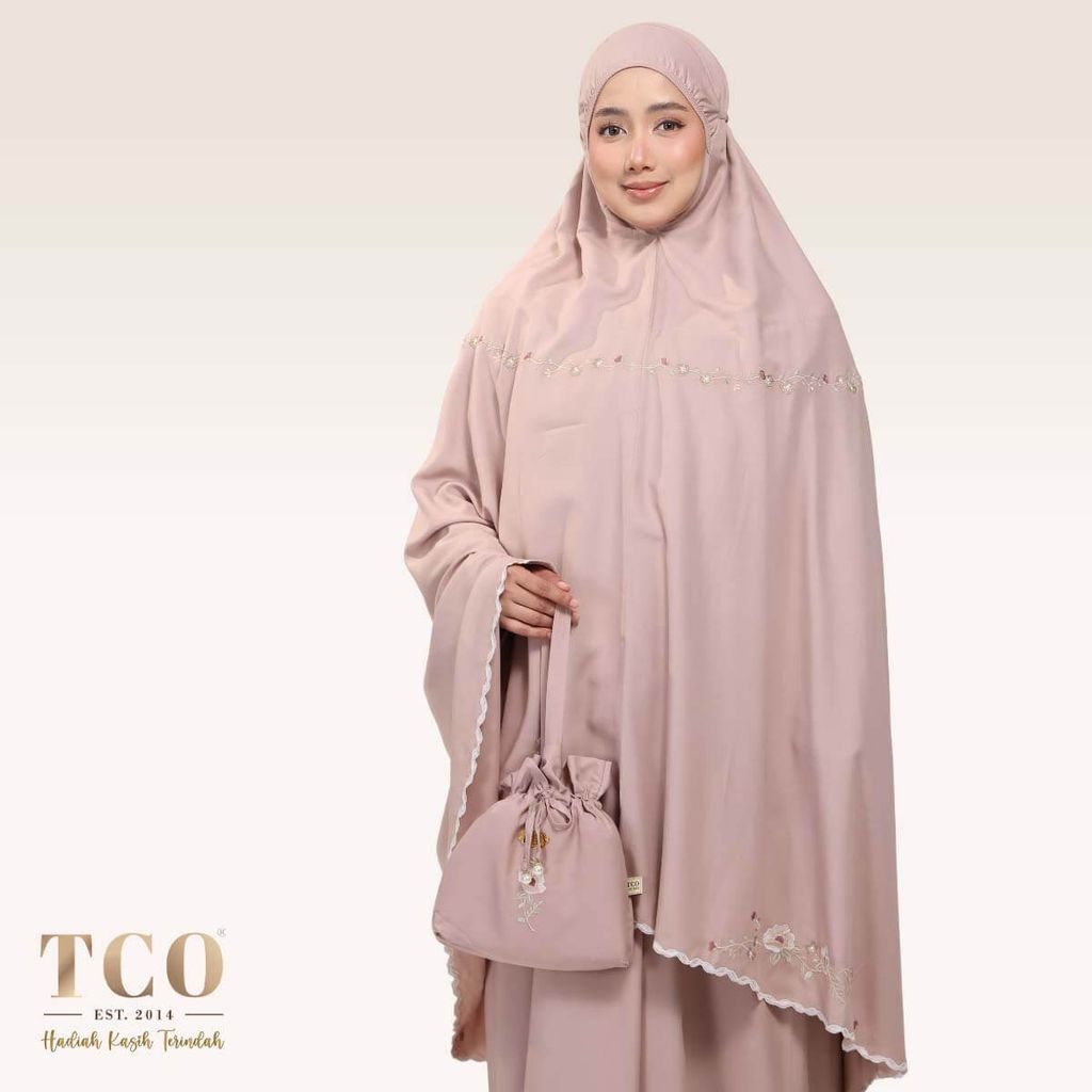 01_Telekung TCO Pearl Windra Creamy Mocha