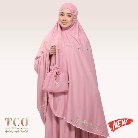 01_Telekung TCO Pearl Windra Pastel Rose New