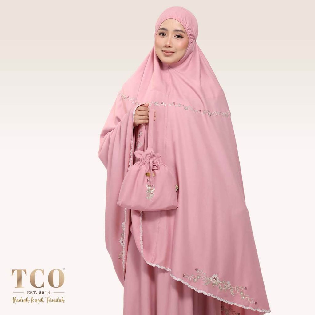 01_Telekung TCO Pearl Windra Pastel Rose