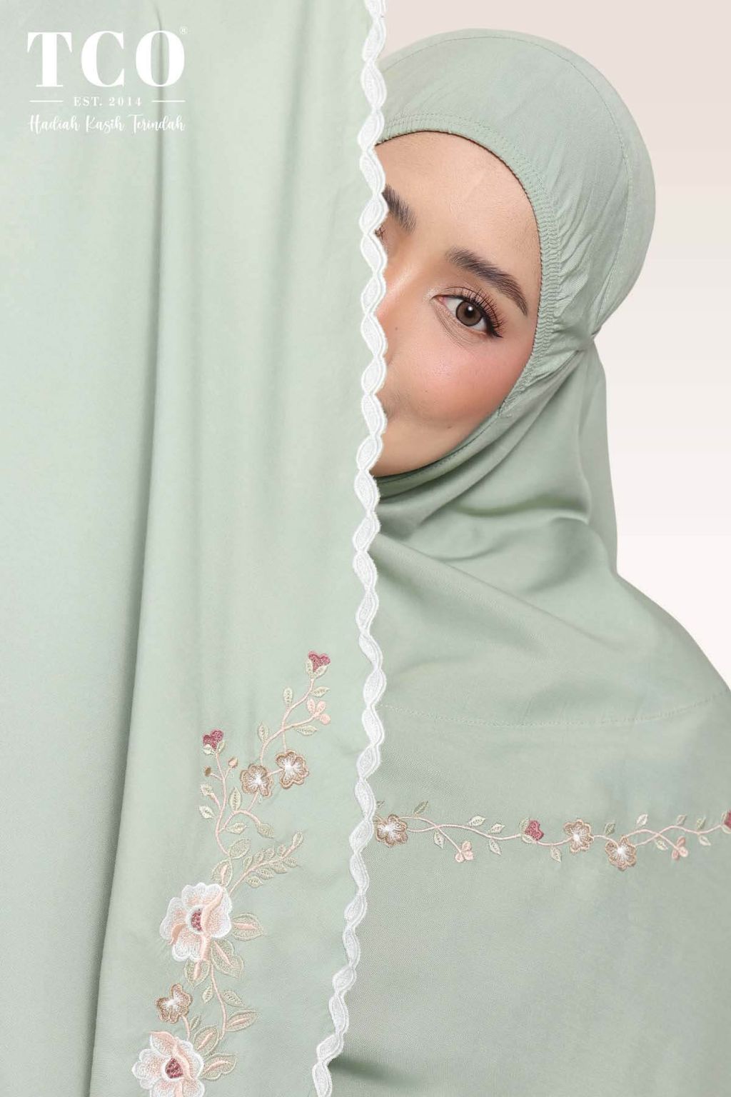 05_Telekung TCO Pearl Windra Serene Green