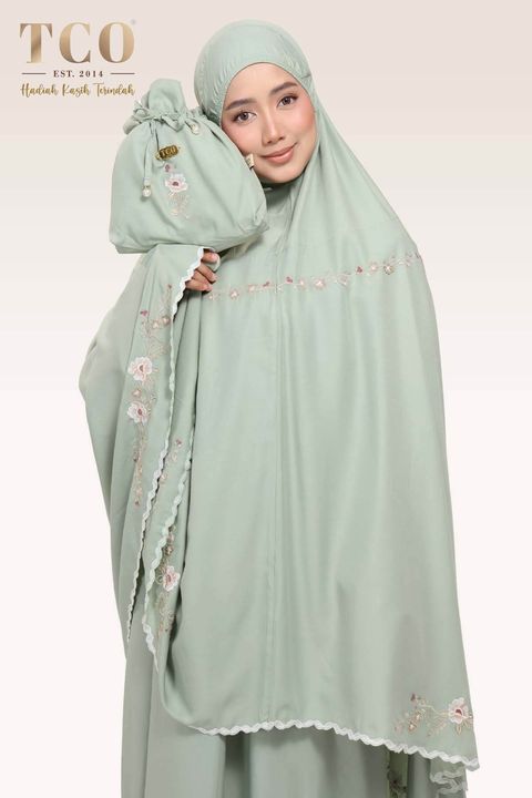 02_Telekung TCO Pearl Windra Serene Green