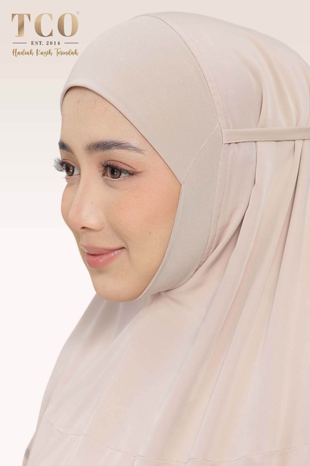 04_Telekung TCO Kameela Luxe Almondy Latte