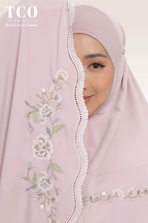05_Telekung TCO Kameela Luxe Dusty Rose