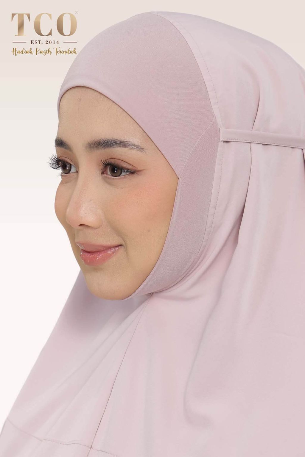 04_Telekung TCO Kameela Luxe Dusty Rose