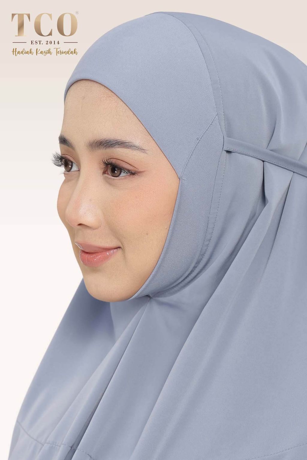 04_Telekung TCO Kameela Luxe Icy Gray