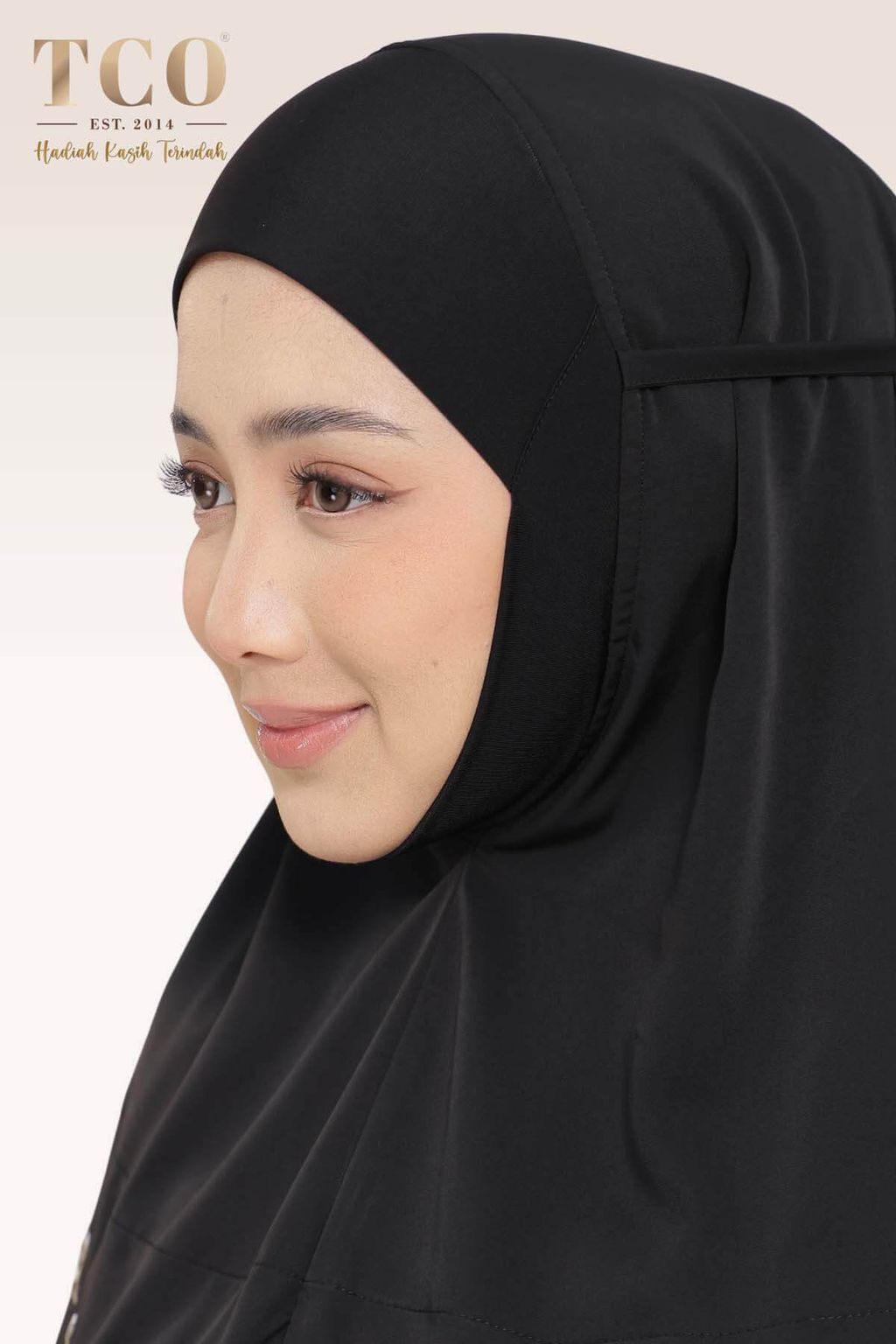 04_Telekung TCO Kameela Luxe Jet Black