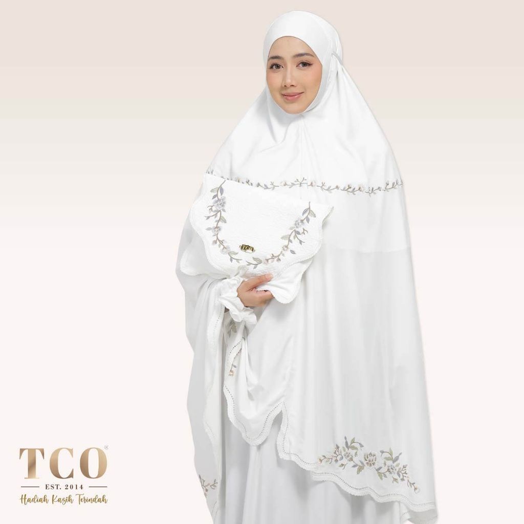 01_Telekung TCO Kameela Luxe Off White