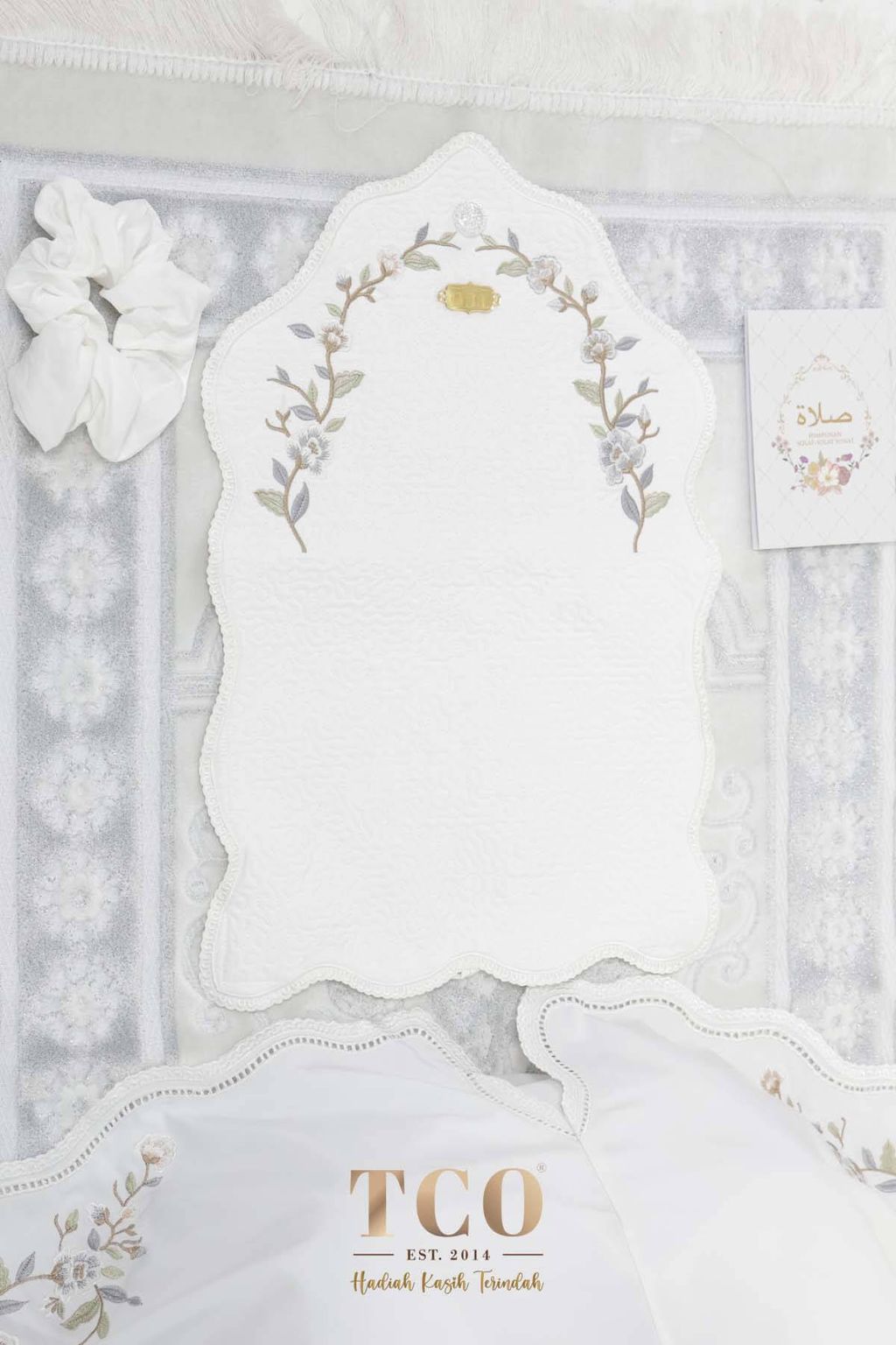 07_Telekung TCO Kameela Luxe Off White