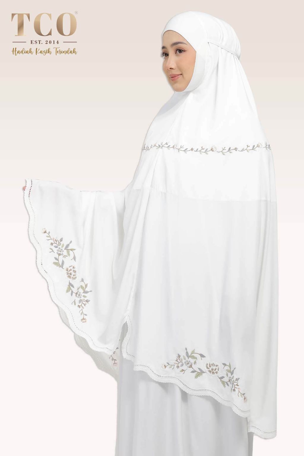 02_Telekung TCO Kameela Luxe Off White