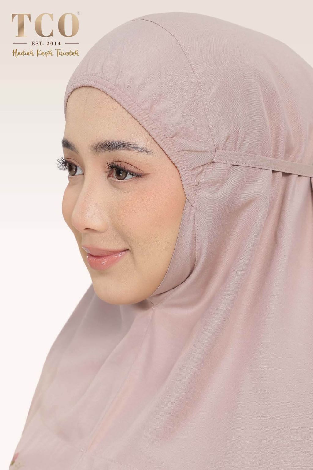 04_Telekung TCO Pearl Yasmine Creamy Mocha