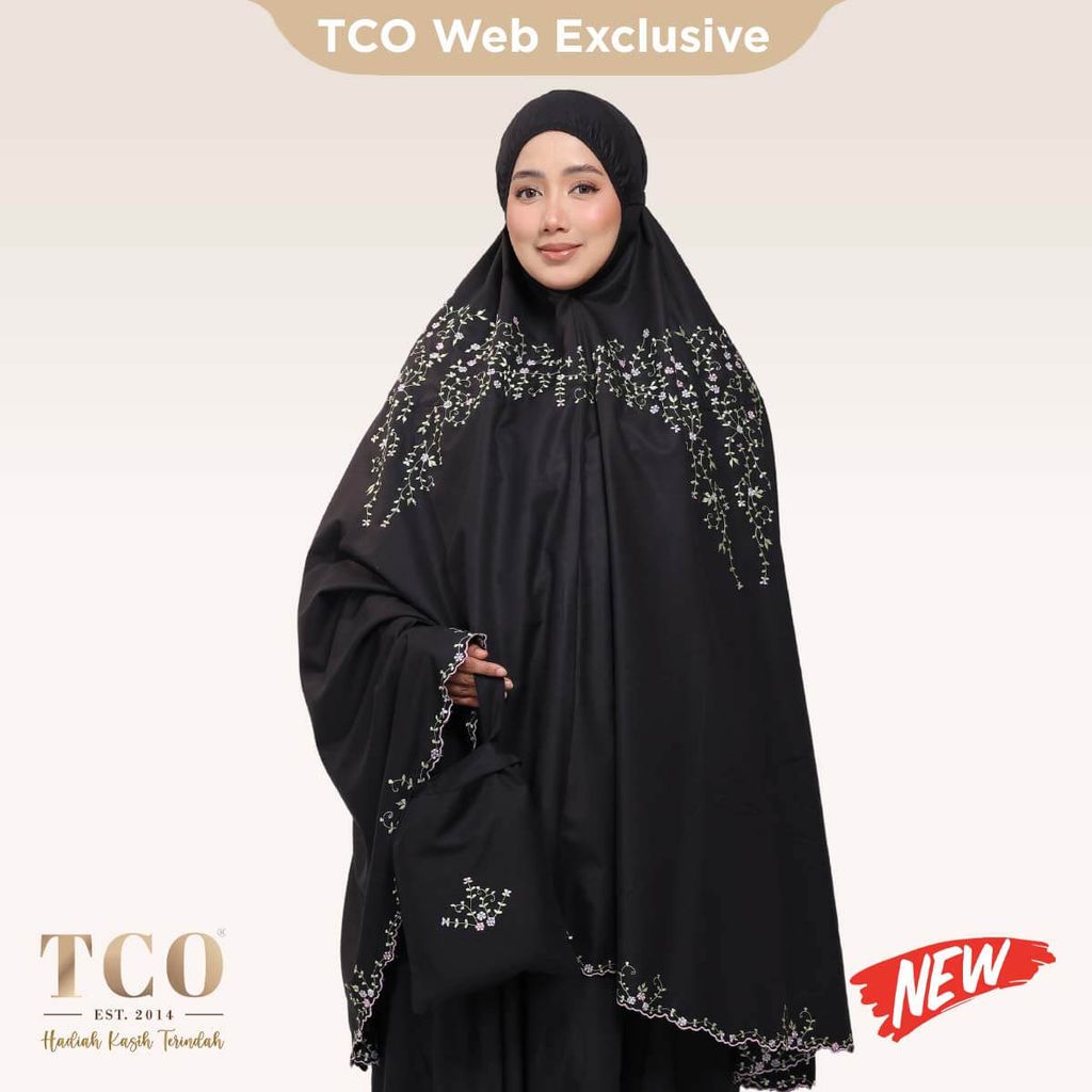 01_Telekung TCO Melor Black New
