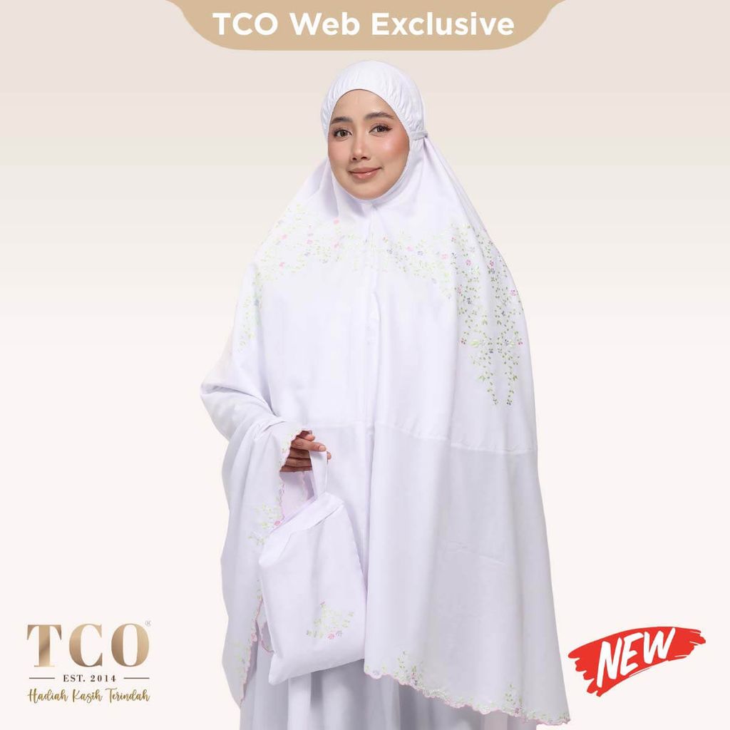 01_Telekung TCO Melor White New