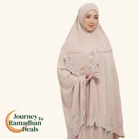 02_Telekung TCO Kameela Luxe Almondy Latte